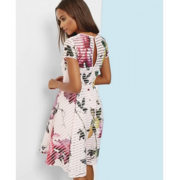 🔥LAST 1🔥NWT TED BAKER FLORAL DRESS - Picture 7 of 10